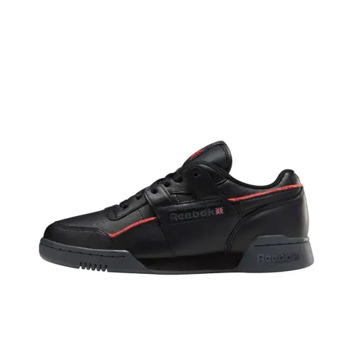 Reebok Workout Casual Shoes Men Low-Top Black