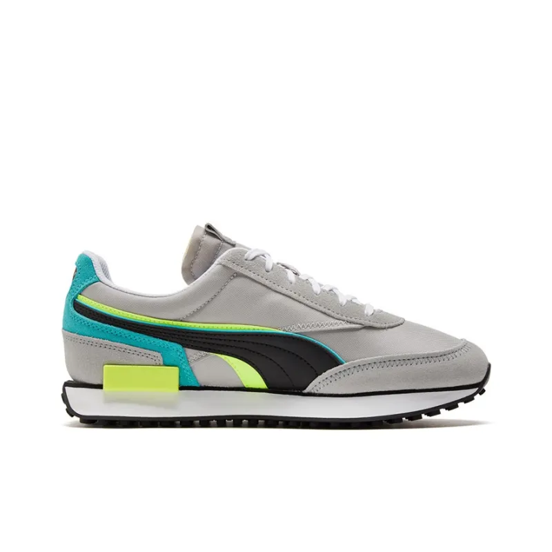 PUMA Future Rider Double Grey Violet Quarry-1
