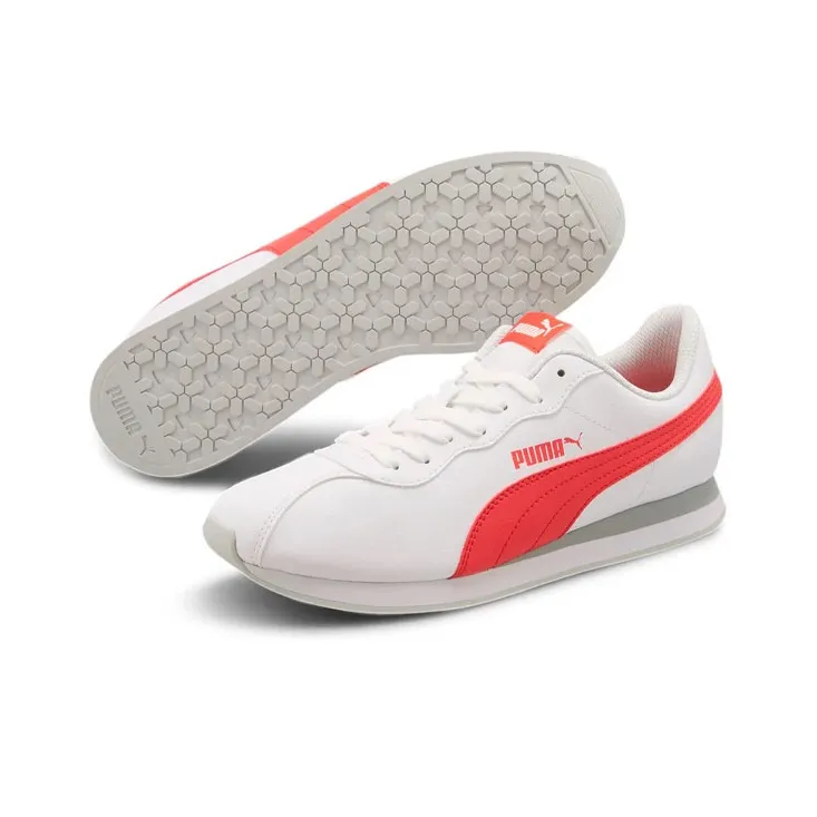 PUMA Turin Ii Nl Low top Running Shoes White/Red-2