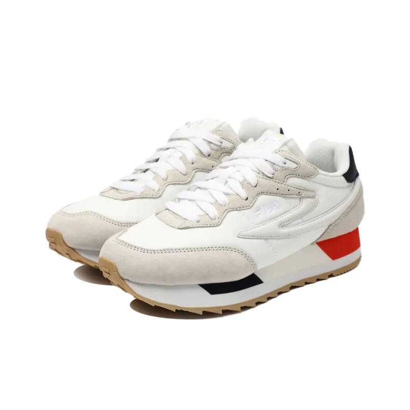 FILA Modulus Low Top Running Shoes White/Red/Grey-1