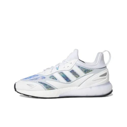 Zx 2K Ninja X jersey adidas Originals 2.0 'Time In White Signal Cyan'