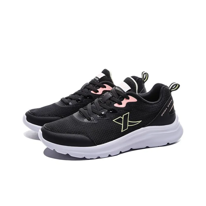 XTEP Anti Slip And Wear Resistant Breathable Low Top Sports Casual Shoes Women's Black-1