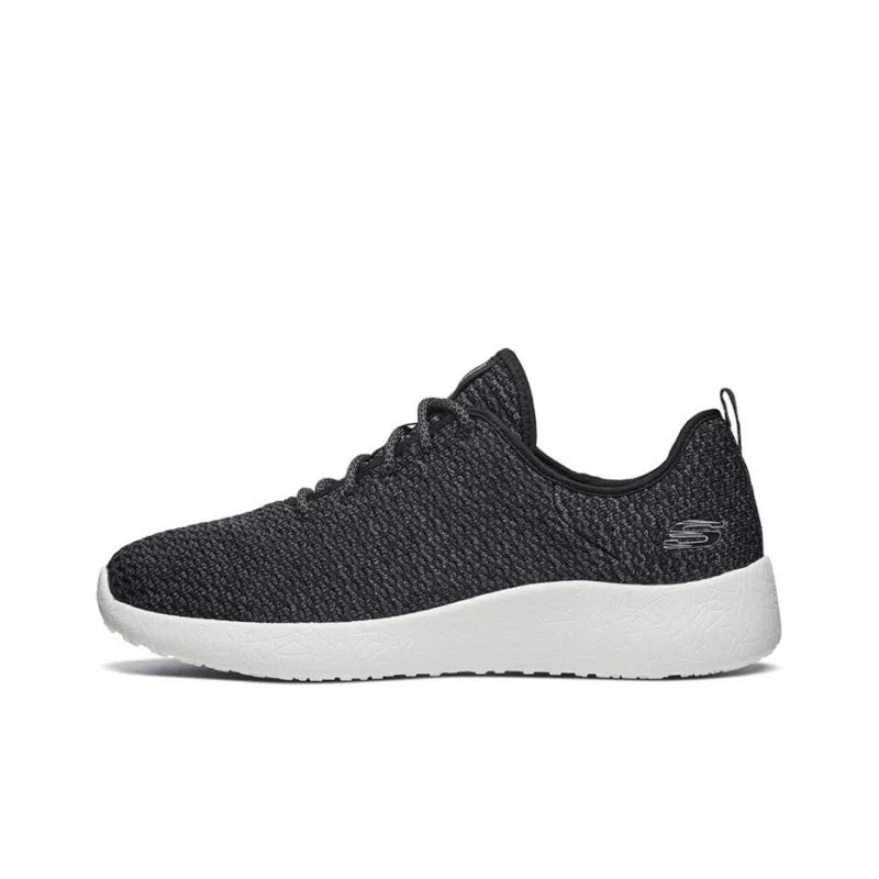 Skechers Burst Cushioned Slip Resistant Abrasion Resistant Low Top Casual Shoes Men's Black-0