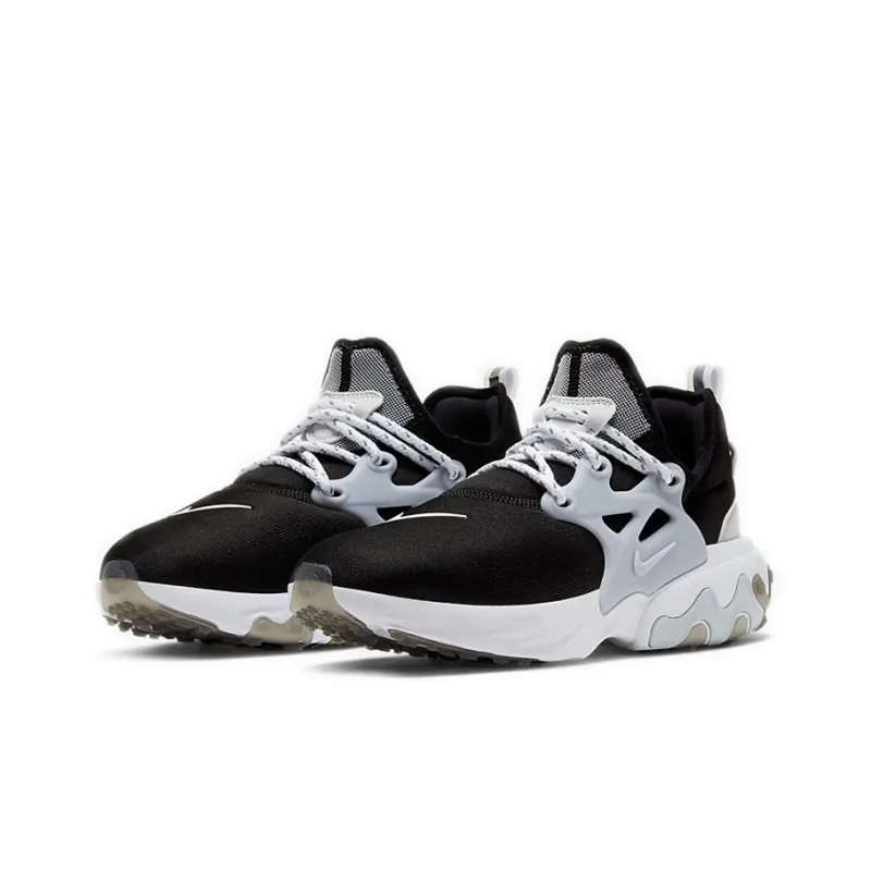 Nike React Presto Black Grey Women's-2