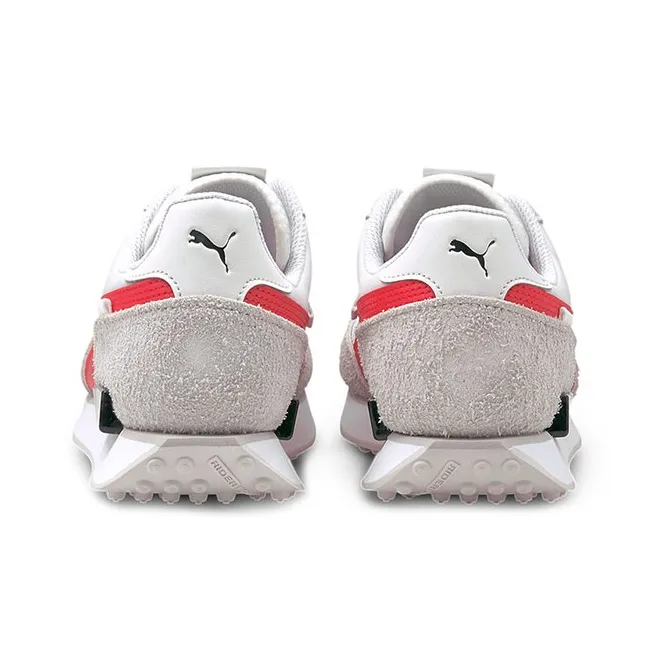 PUMA Future Rider Vintage White Poppy Red-3