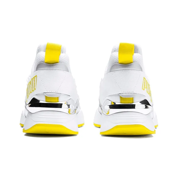 PUMA Muse Maia Tz Metallic 'Blazing Yellow' Women's-3