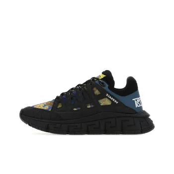VERSACE Trigreca Medusa Renaissance Print Blue