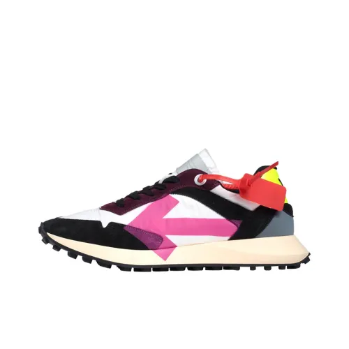 OFF-WHITE Casual Shoes Men Low-Top Black/Pink