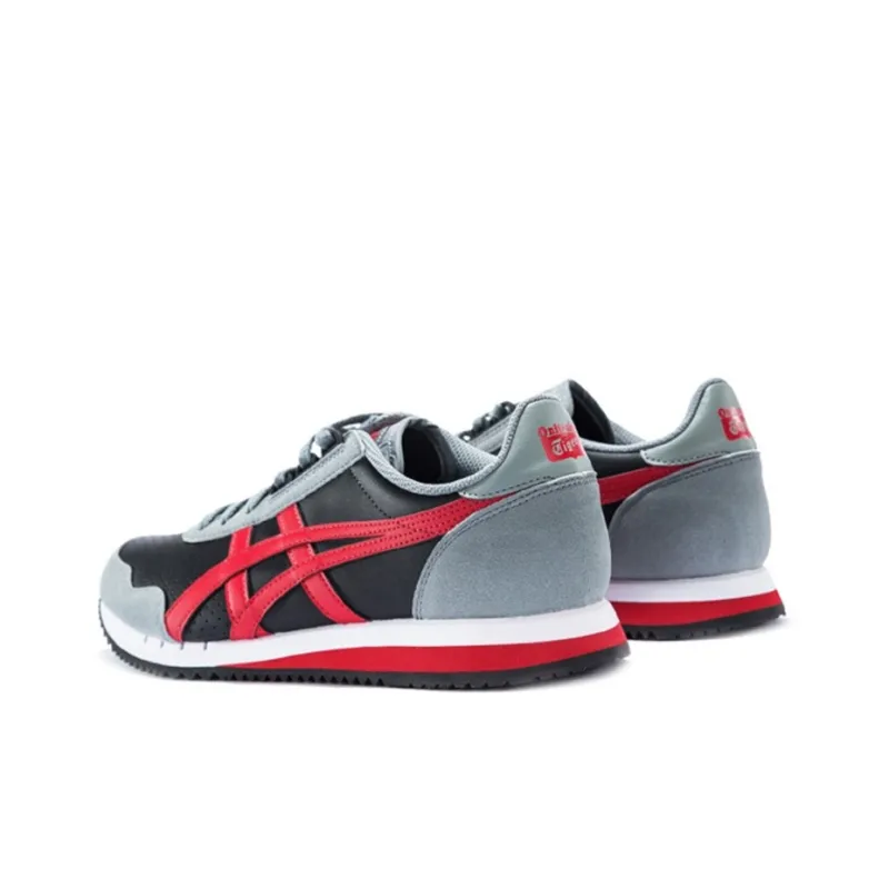 Onitsuka Tiger Dualio 'Gray Black Red'-2