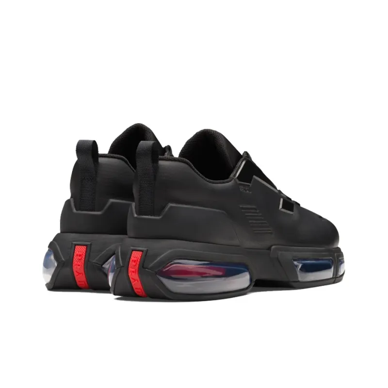 PRADA Collision Technical Fabric Sneakers 'Black'-2