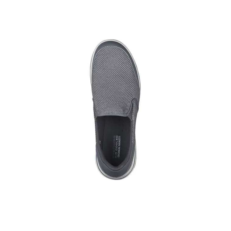 Skechers Go Walk 5 Cushioning, Breathable, Supportive, Rebound Low Top Casual Shoes Men's Gray-3