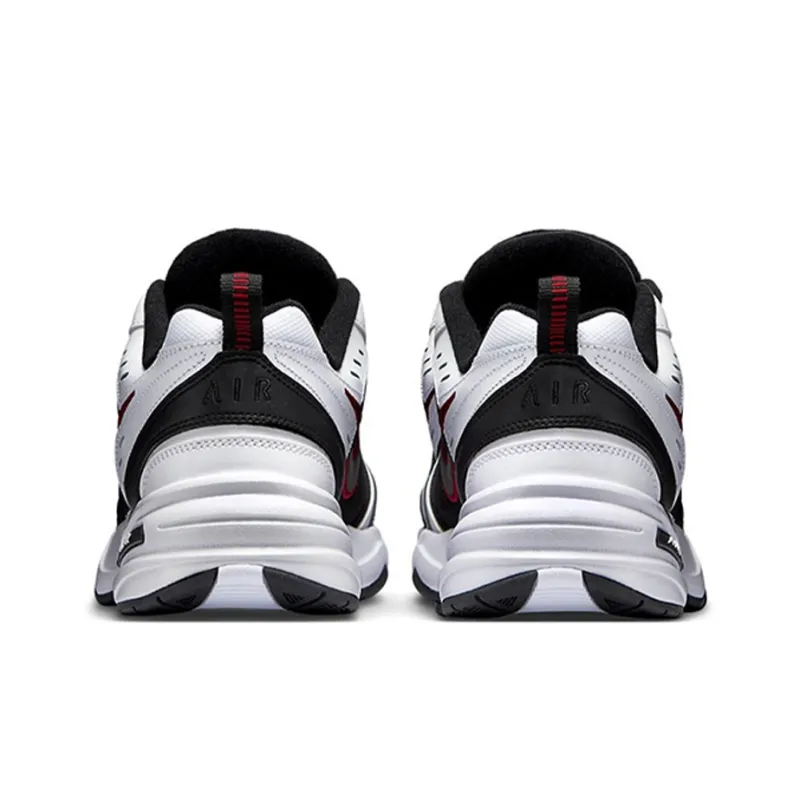 Nike Air Monarch Iv White Black-2