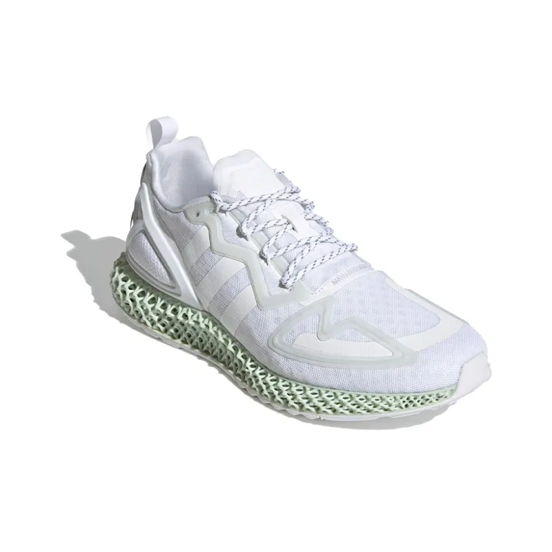 Zx 2K 4D Adidas Originals 'Triple White'-2