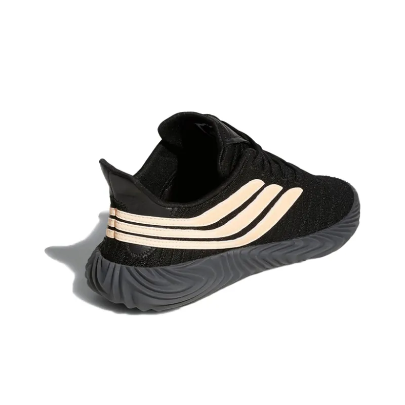 Adidas Sobakov Core Black Chalk Coral-3