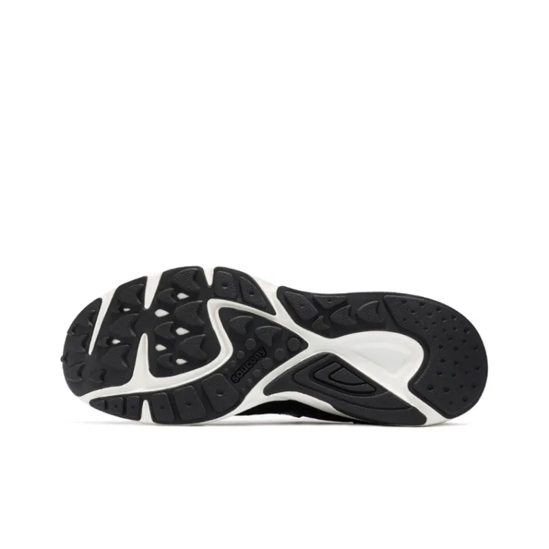Saucony Gram 9000 Winter Cushioning Anti Slip Wear Resistant Breathability Low Top Casual Shoes Men's Black White-4