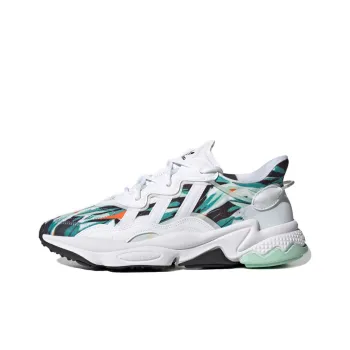 Adidas Originals Ozweego Geometric Jungle Print White
