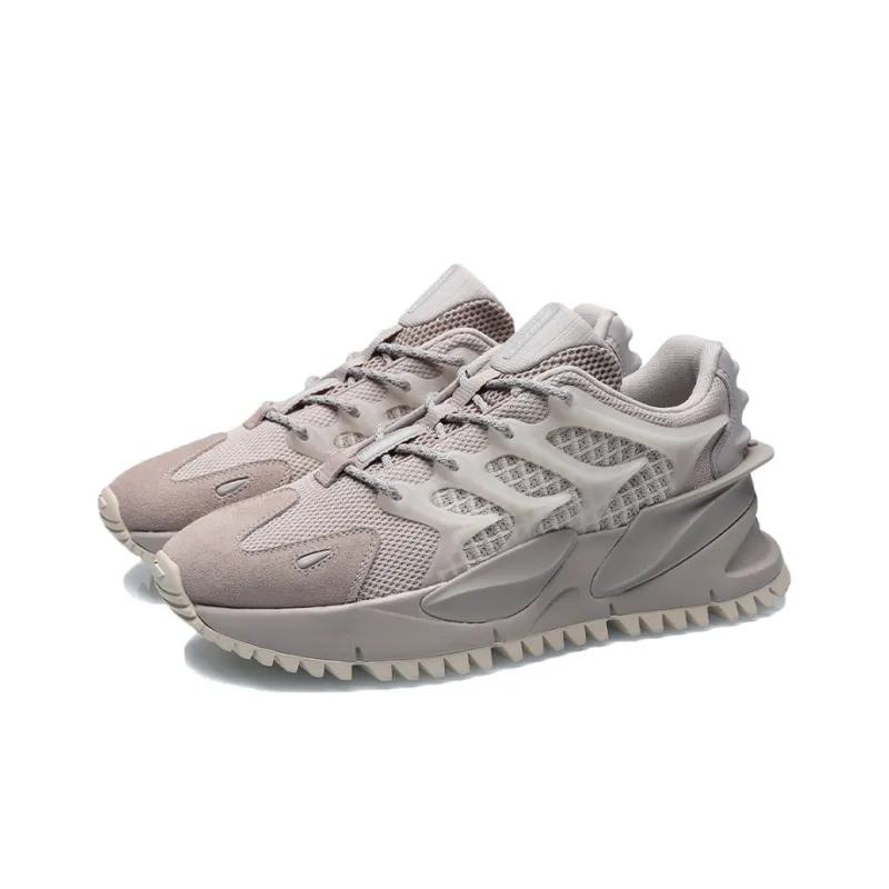 LINING CF Casual Shoes Men Low Top Silver Fish Gray-2