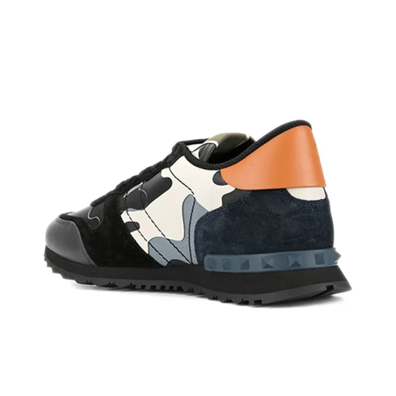 Valentino Garavani Rockrunner Camouflage-print Sneakers-1