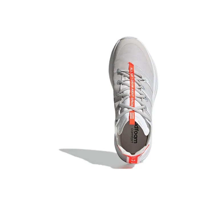 Adidas Neo Fluidflash 'White Solar Red'-4