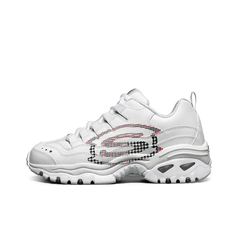Skechers Energy Printing Running Shoes White/Red/Blue Women's-0