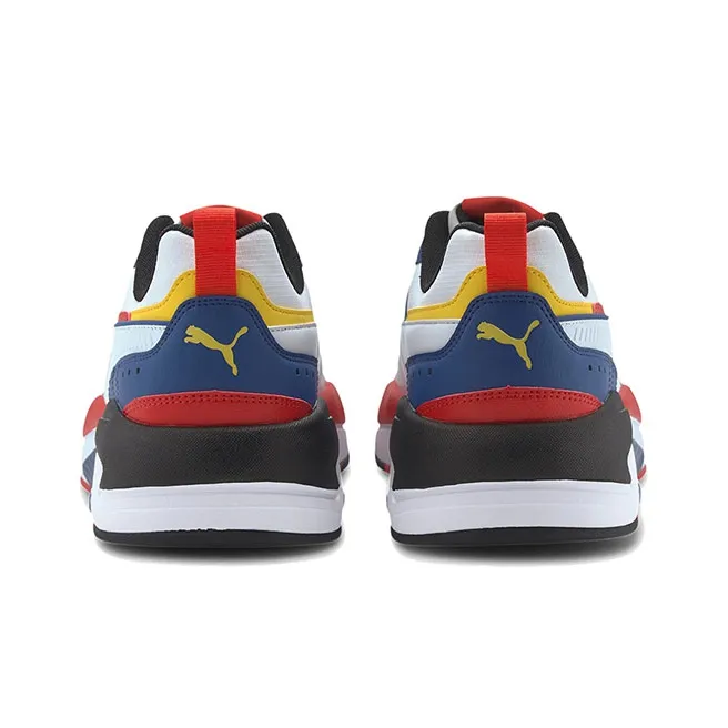 PUMA X Ray 2 Square Pack Low Running Shoes Blue/Red/White-3