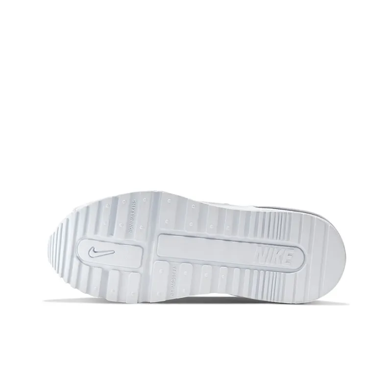 Nike Air Max Wright Cushioning Anti-Slip And Wear-Resistant Low-Top Casual Shoes GS Pure White-4