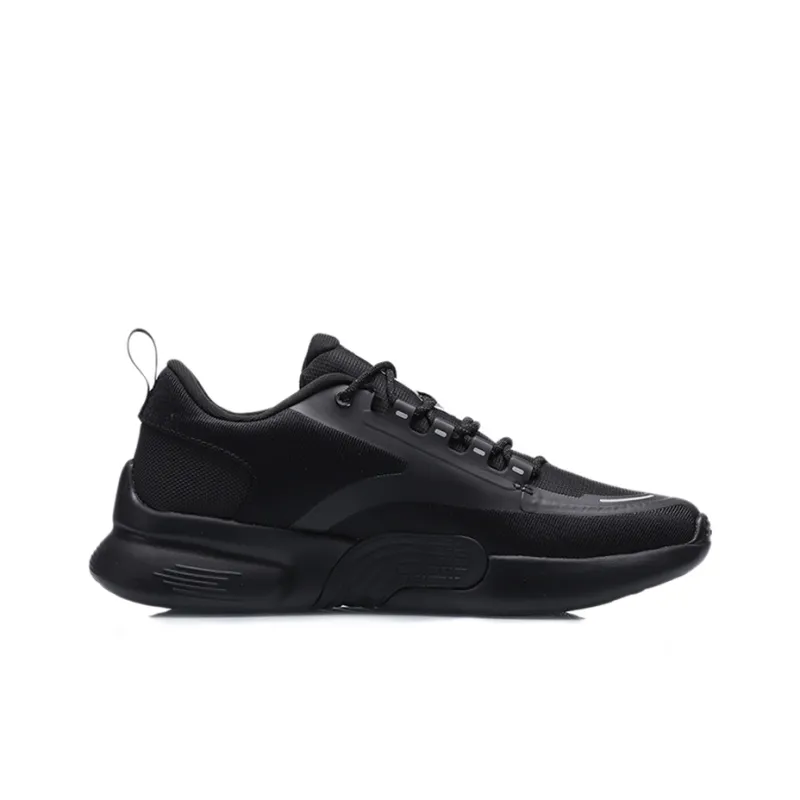 LiNing CFR Cushioning Anti Slip And Wear Resistant Low Top Sports Casual Shoes Men's Black-1