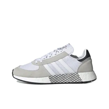 Adidas Originals MARATHON TECH Non-slip Lightweight Low-Top Casual Shoes Unisex Gray White