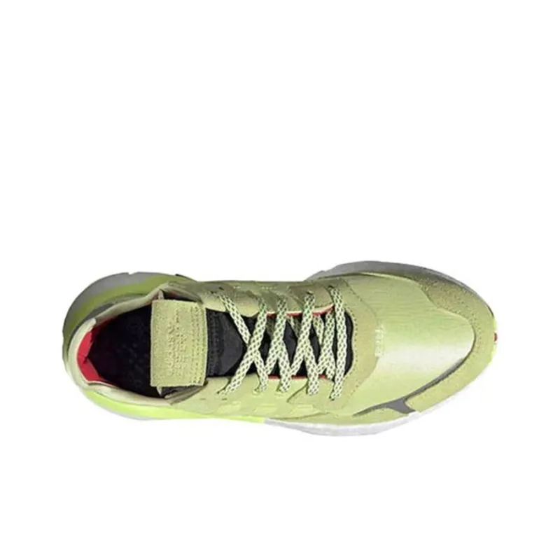 Adidas Nite Jogger Semi Frozen Yellow Women's-4