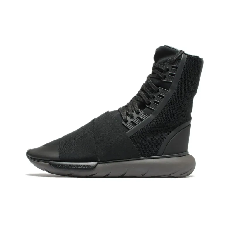 Adidas Y 3 Qasa Boot Triple Black-0