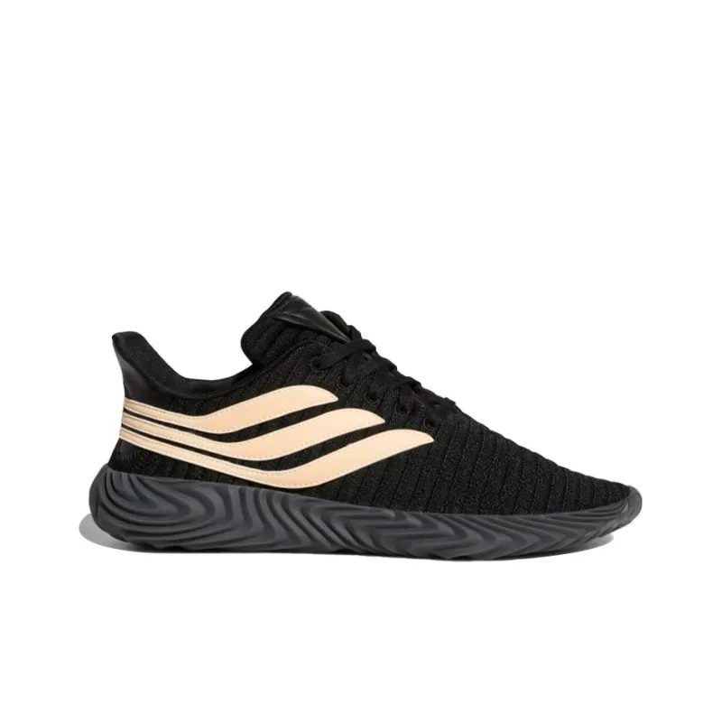 Adidas Sobakov Core Black Chalk Coral-1