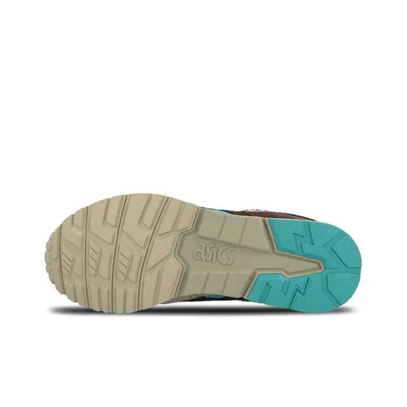 Asics Gel-Lyte V Low-Top Casual Shoes Unisex Gray Brown-4