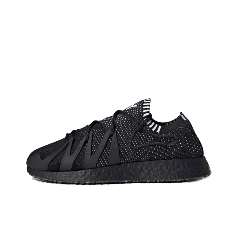 Adidas Y 3 Raito Racer Black White-0