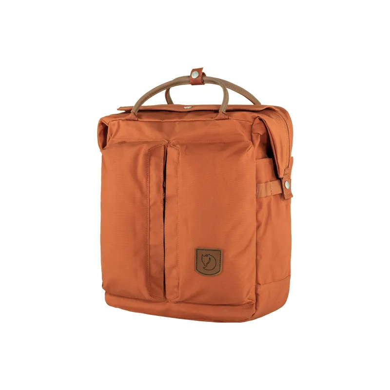 Fjallraven Laptop Bag Backpack Polyester With Cotton Umber Unisex-1