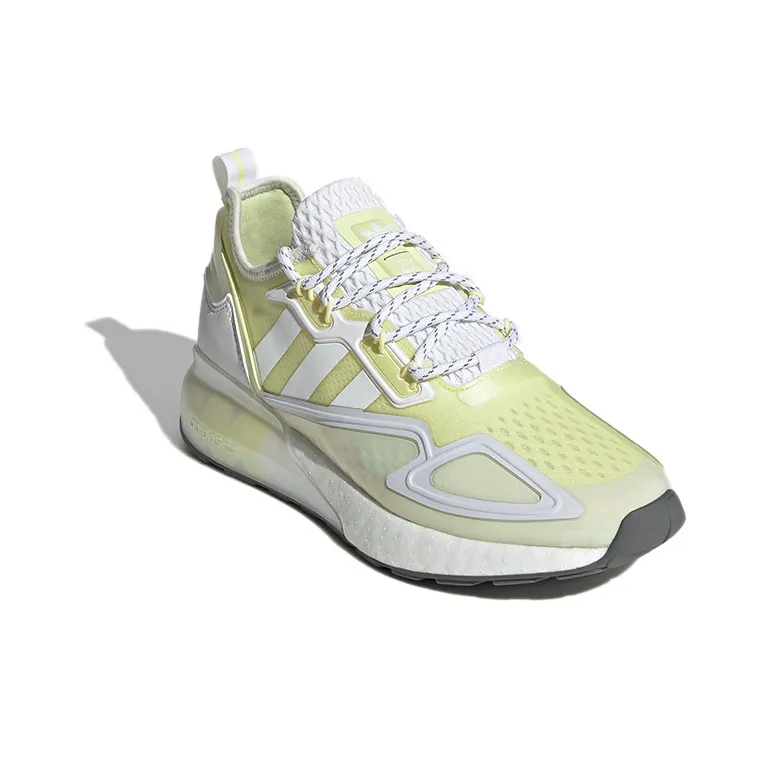 Adidas Originals Zx 2K Boost White Yellow Tint Women's-2