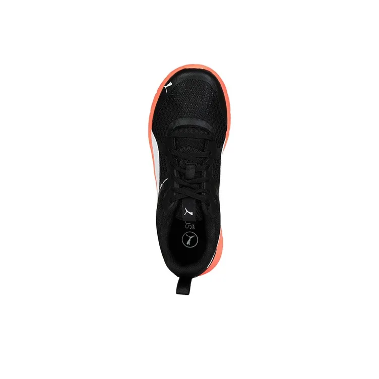 PUMA Flex Essential Casual Shoes Unisex Low-Top Black/Silver/Orange-3
