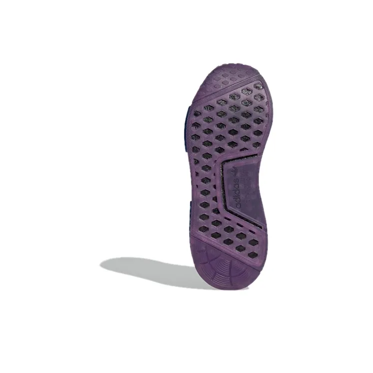 Adidas Women's NMD_R1 Spectoo 'Black Dark Purple' Women's-5