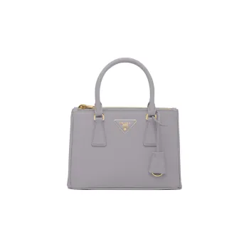 PRADA Galleria Killer Bag Leather Shoulder Bag Crossbody Bag Handbag Small Size Women's Light Purple