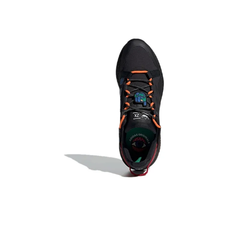 Zx 2K Adidas Originals Boost Pure 'Black Scarlet'-4