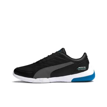 PUMA Mercedes Amg Petronas Kart Cat III Anti-Slip Wear-Resistant Low-Top Casual Shoes Men's Black Blue