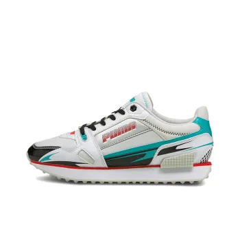 PUMA Mile Rider Sunny Gataway Running Shoes White/Blue/Red Women's