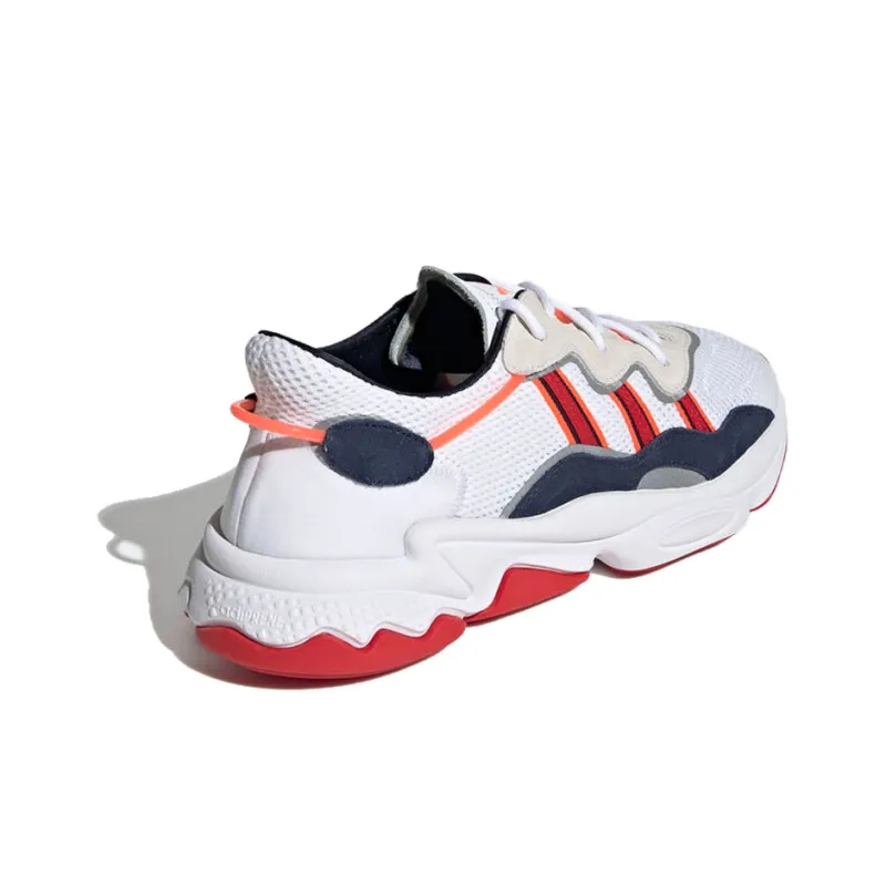 Ozweego Adidas Originals 'White Collegiate Navy Scarlet'-2