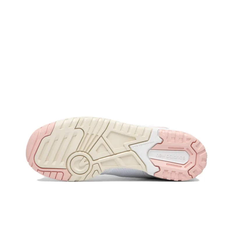 New Balance 550 White Pink Cream Women's-4