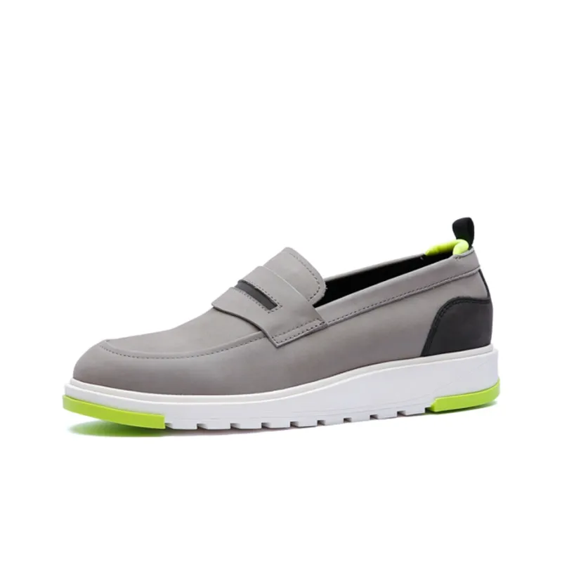 Anthony Miles Casual Shoes Men Low Top Gray-1