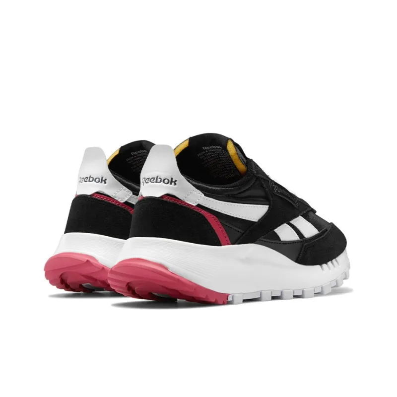 Reebok Classic Leather Legacy Black Pursuit Pink Women's-3