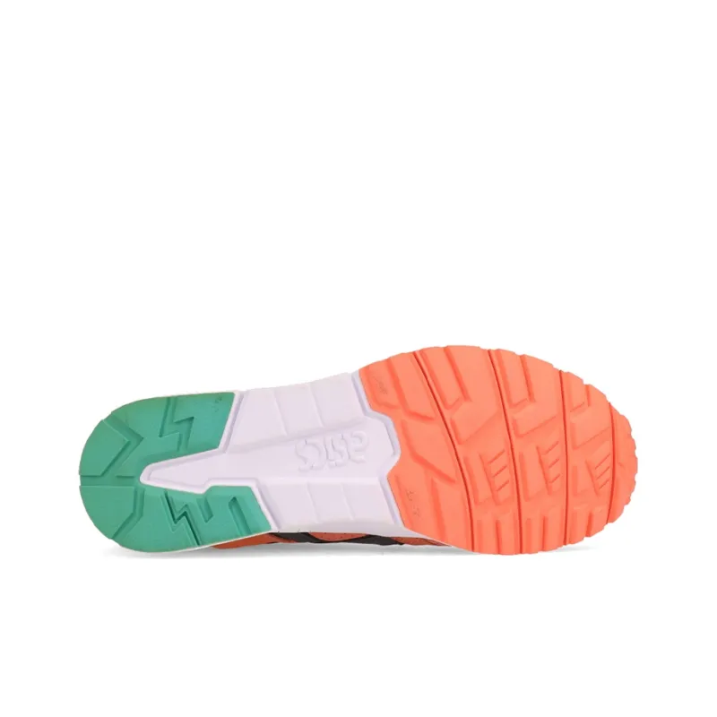 Asics Gel-Lyte V Wear-Resistant Low-Top Casual Shoes Unisex Orange Black-4