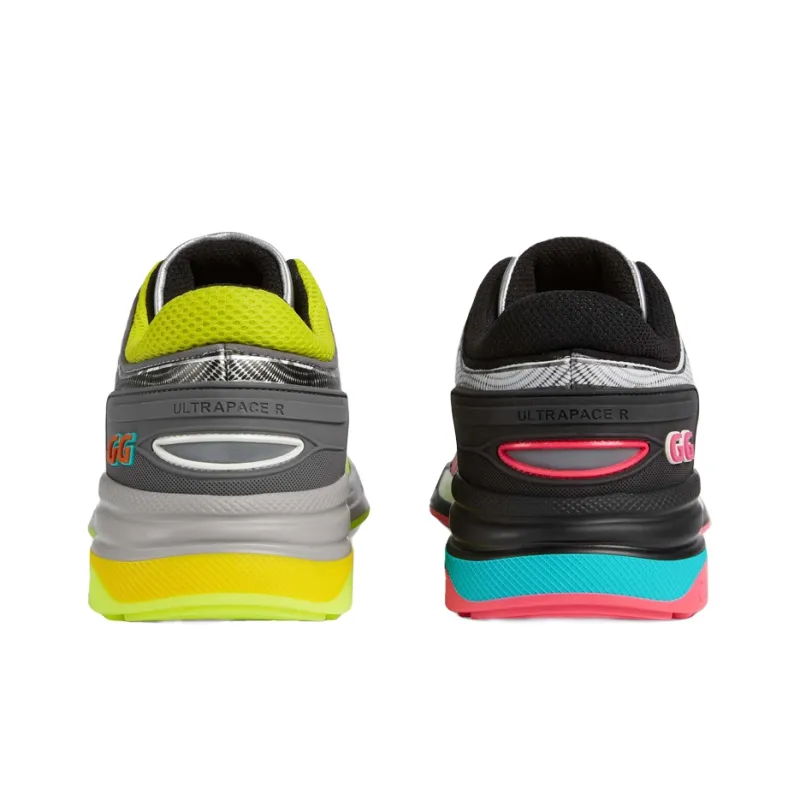 GUCCI Women's Ultrapace R 'Mismatched - Neon Pink Yellow'-4