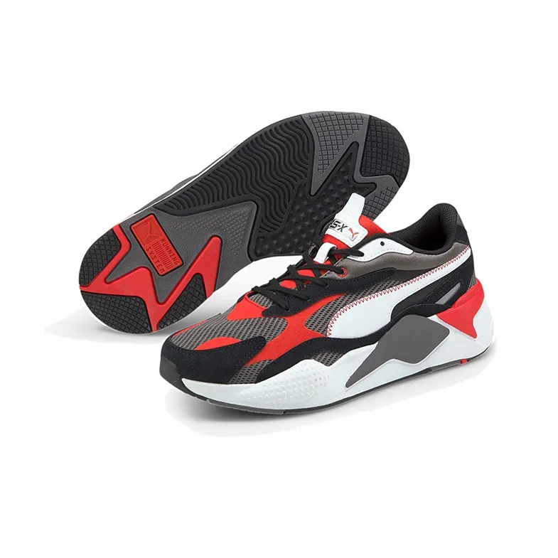 PUMA Rs x3 Twill Air Mesh 'Black White Red'-2