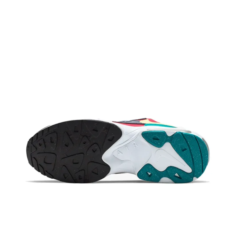 Nike Air Max2 Light Habanero Red Navy Emerald-4
