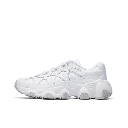 FILA Jagger Retro Running Shoes Metallic/Grey